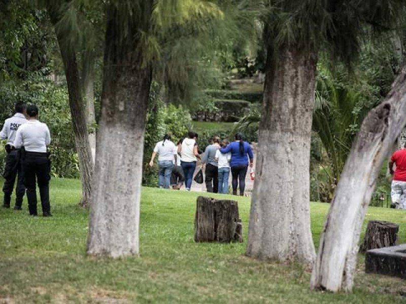 Capitalinos siguen frecuentando lugares de espaciemiento y recreación