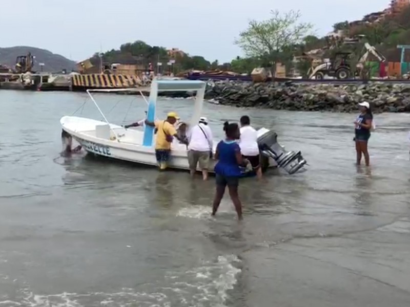 Capitanía reanuda traslados a playa Las Gatas