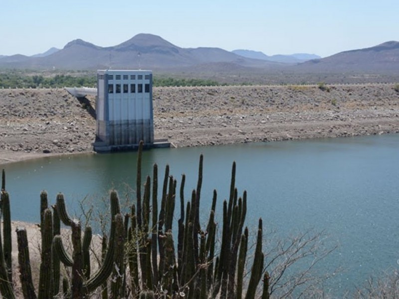Captaciones históricas en presas del Río Yaqui, agosto representa 70%