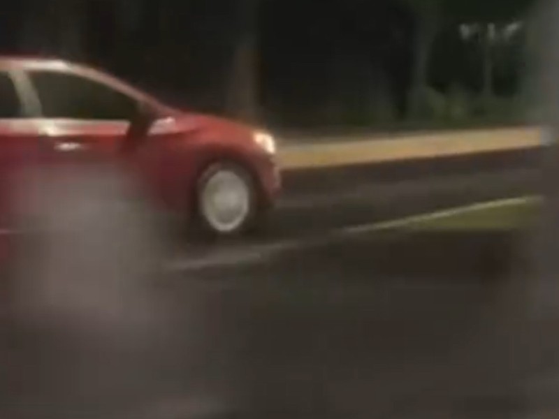 Captan a conductor circulando en sentido contrario en Boulevard Colosio