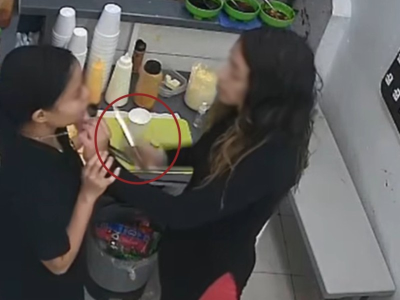 Captan en video asalto a negocio de elotes