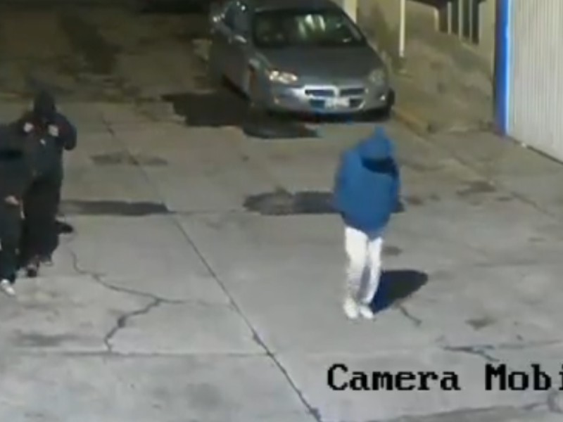 Captan en video robo de autopartes en San Jerónimo Caleras