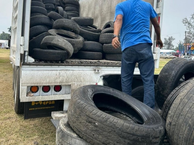 Captan más de 30 toneladas de residuos en Reciclón Tuxpan