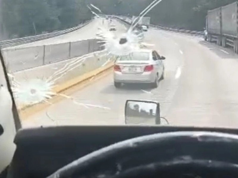 Captan nuevo intento de asalto a transportista en la Mex-Pue