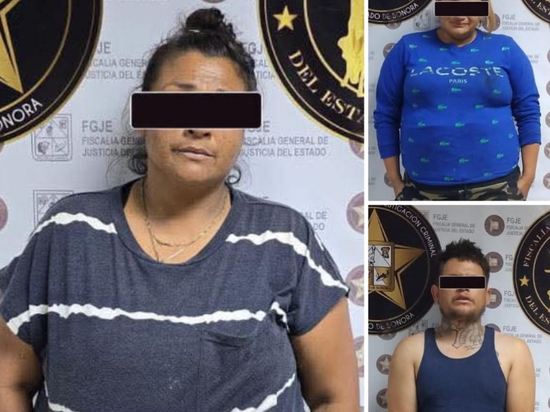 Captura AMIC a tres personas por tentativa de homicidio en Nogales