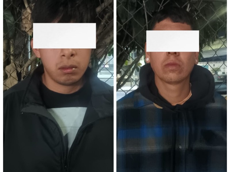 Capturan a dos sujetos por grafitear el Tren Ligero