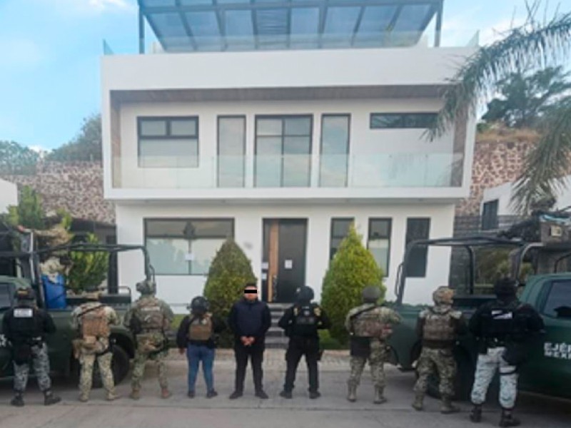 Capturan a integrante de CJNG en Atlas Country Club