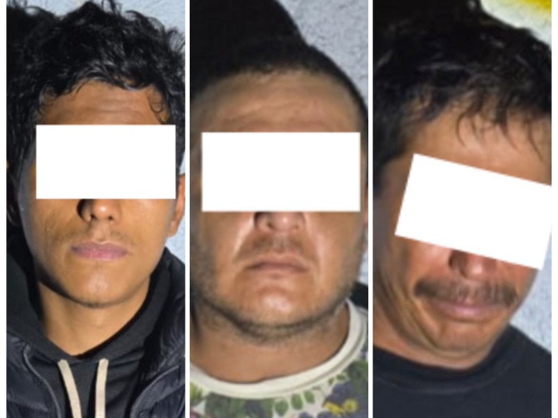 Capturan a tres sujetos por robar y dañar una parroquia en Guadalajara