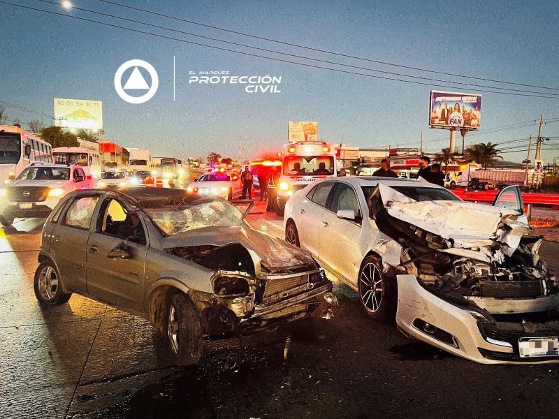 Carambola sobre la 57 en el marqués deja un muerto