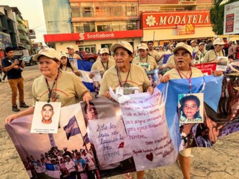 Caravana de Madres Migrantes recorre Chiapas