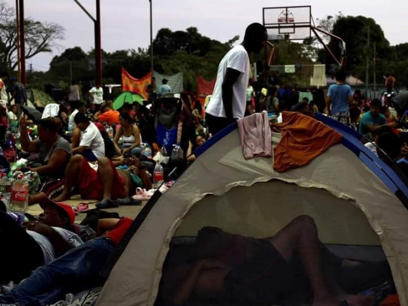 Caravana Éxodo de la Pobreza llega a acuerdos con INM