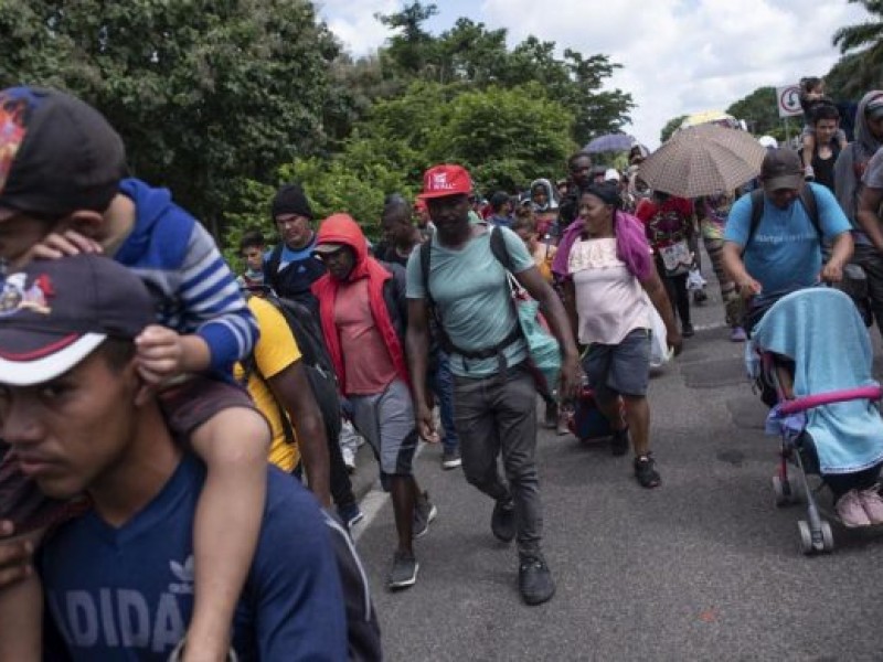 Se desintegra caravana migrante luego de acuerdos con el INM