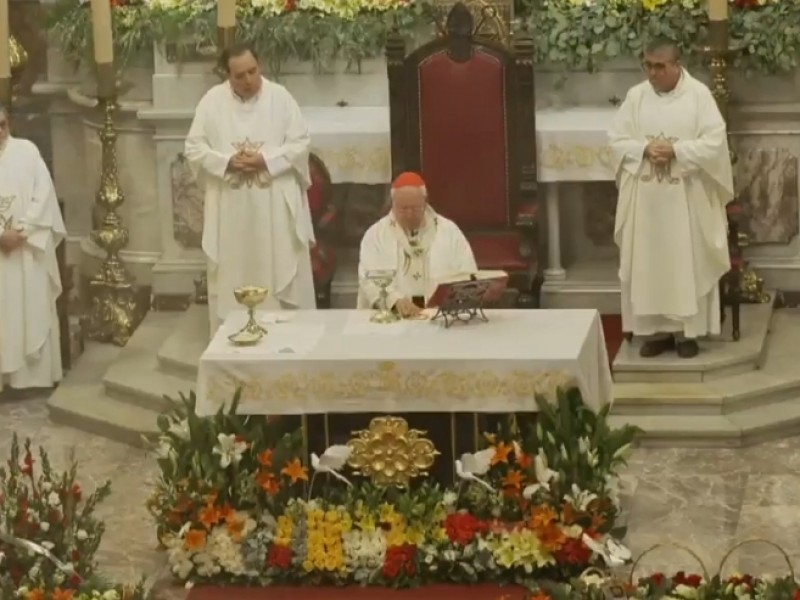 Cardenal Ortega llama a la reconciliación entre el pueblo mexicano