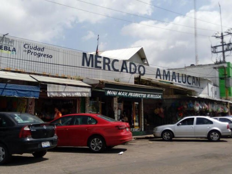 Carece de permisos obras en mercado Amalucan