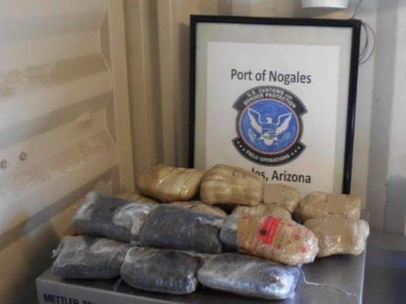 Cargamento de tabletas de fentanilo y metanfetamina asegurado en Nogales,Arizona
