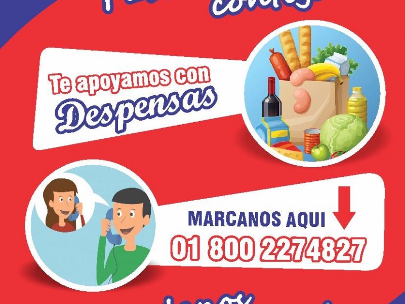Cáritas México inicia campaña para donación de despensas y medicinas