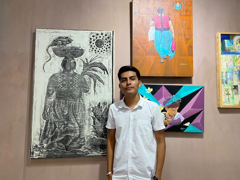 Carlos Mendoza, un artista orgulloso de sus raíces