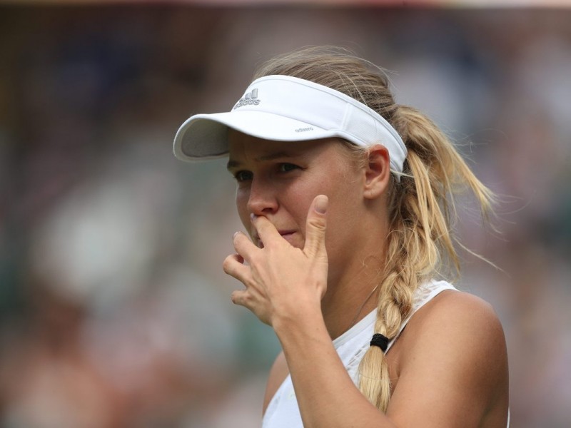 Caroline Wozniacki eliminada en segunda ronda de Wimbledon