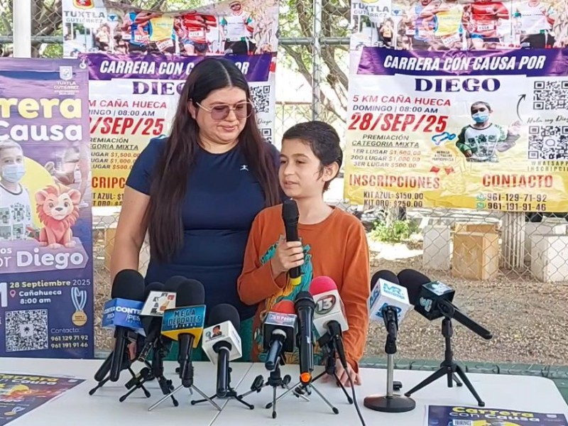 Carrera Con Causa para Diego, pequeño con leucemia