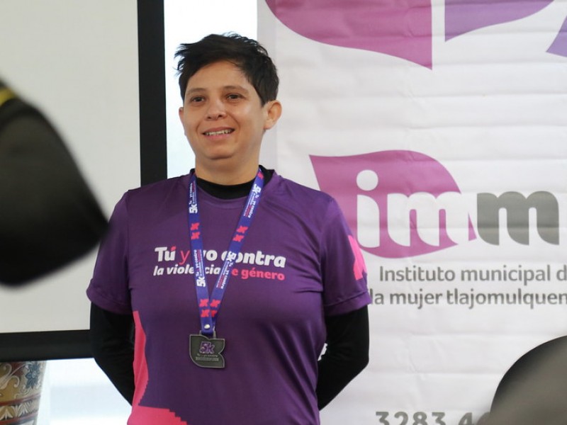 Carrera contra la violencia hacia las mujeres en Tlajomulco
