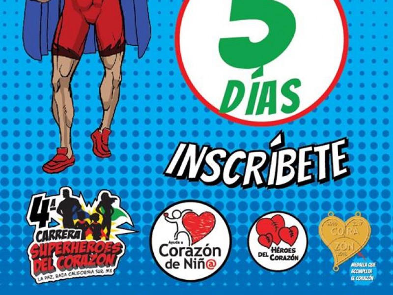 Carrera de Corazón de Niño será este domingo