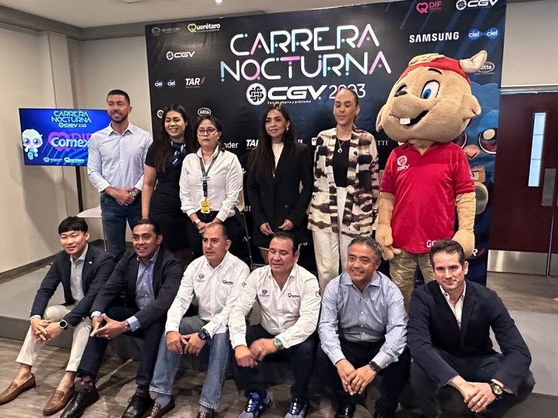 Carrera nocturna de la capital será el 28 de octubre