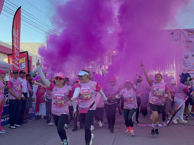 Gran éxito “Carrera Rosa 2025” en apoyo al cáncer de mama