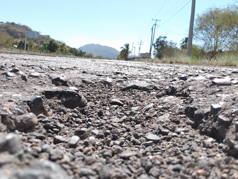 Carretera Pantla-Salitrera en el olvido de SCT