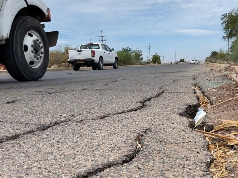 Carreteras estatales en Sonora, malas condiciones y de riesgo