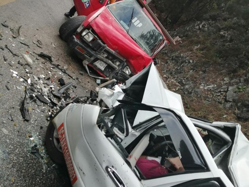 Carreterazo deja un muerto en la San Cristóbal-Teopisca