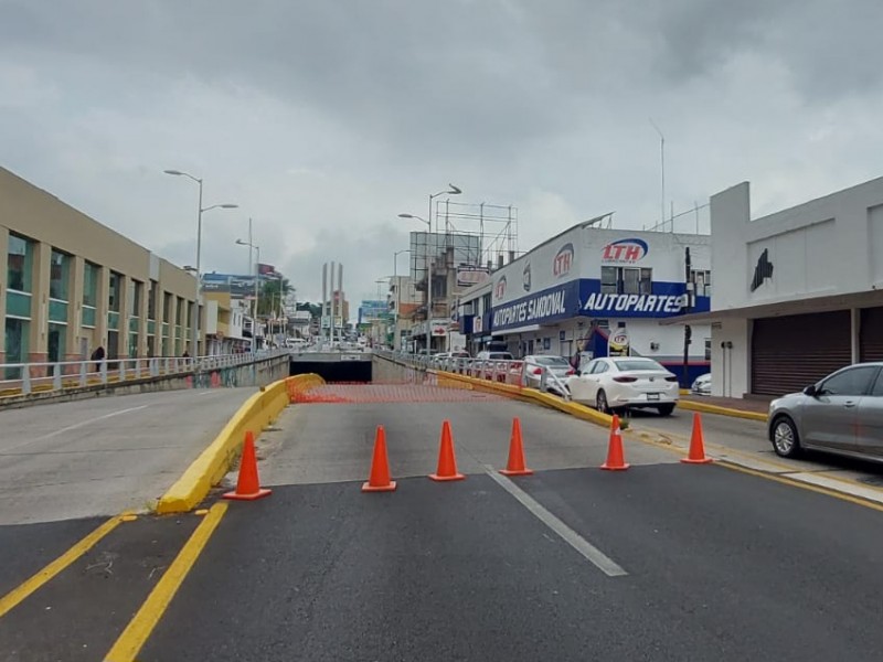 Carriles del nodo vial de Av Insurgentes estarán cerrados