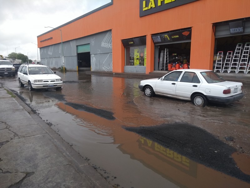 Carrillo sufre afectaciones por lluvia