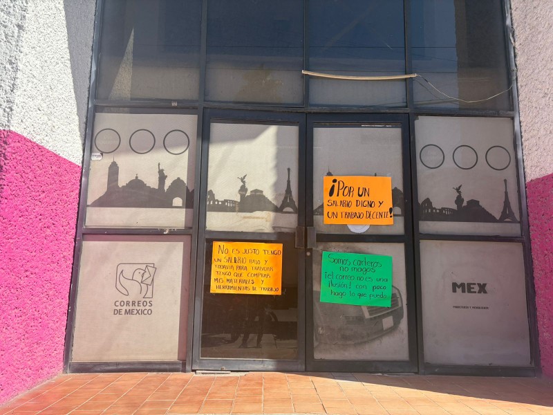 Carteros de Los Mochis trabajan bajo protesta por salarios injustos