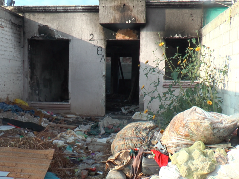 Casa abandonada representa un foco de riesgo de infecciones