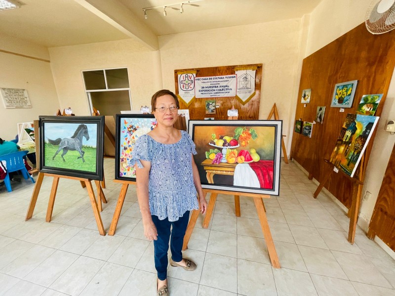 Casa de Cultura Tuxpan promueve las artes plásticas