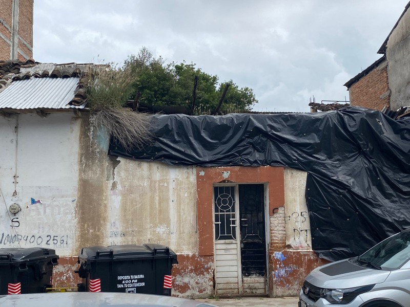 Casa en zona centro de Tuxtla, a punto de colapsar