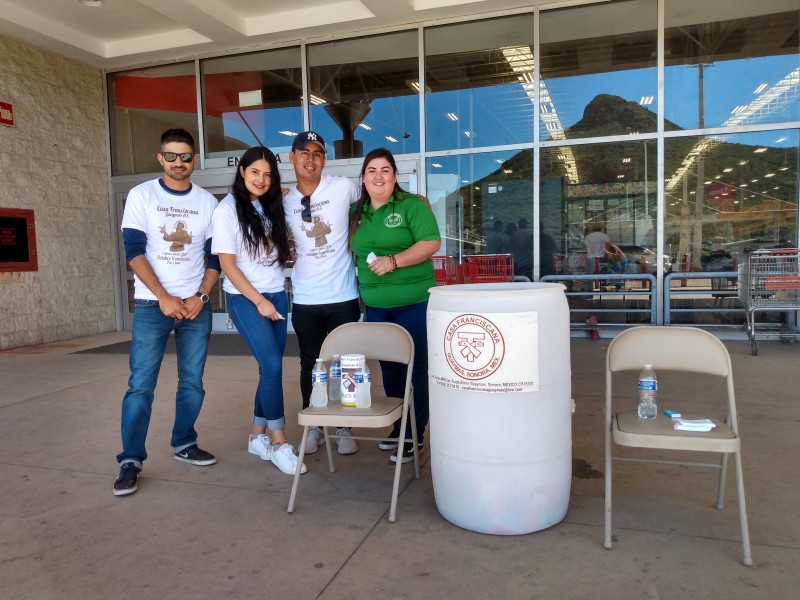 Casa Franciscana inicia colecta en supermercados