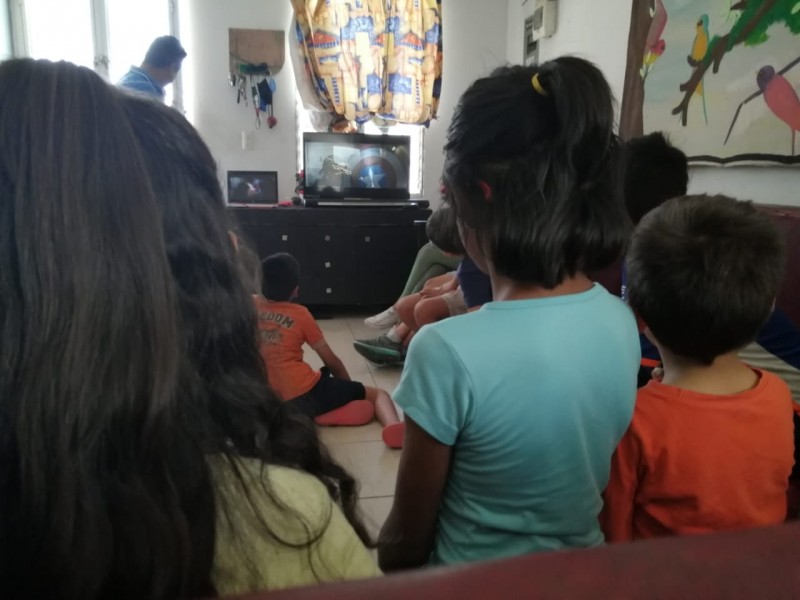 Casa hogar, en vísperas del Día del Niño