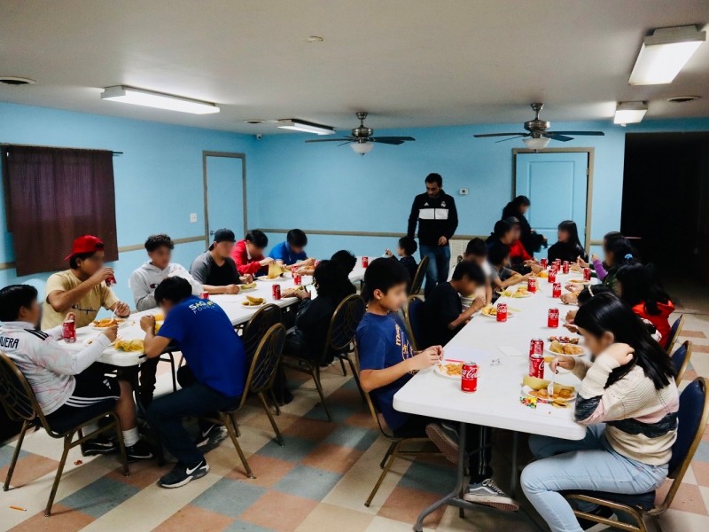 Casas hogares de la frontera son apoyadas por estudiantes UTSLRC