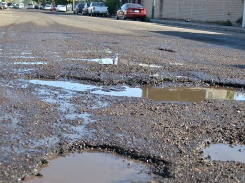 Casi 180 mil metros cuadrados se han bacheado en Hermosillo