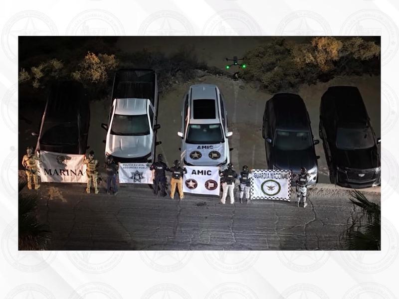 Casi 20 vehículos robados en EUA son localizados en Puerto Peñasco