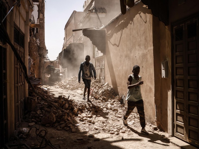 Casi 2500 muertos por terremoto en Marruecos