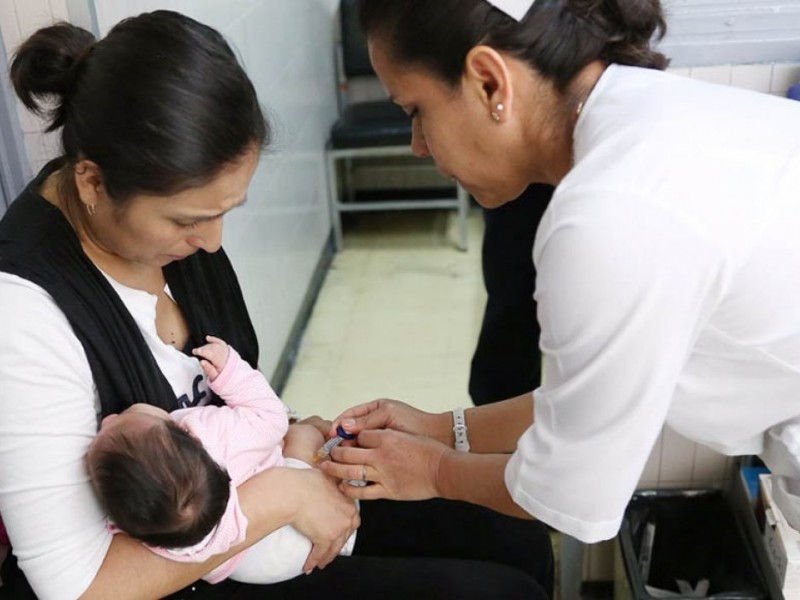 Casi 28 mil bebés sin vacunación completa por baja disponibilidad