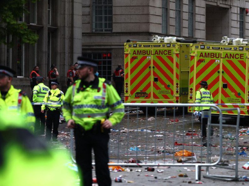 Casi 50 heridos tras atropello en celebración del Liverpool