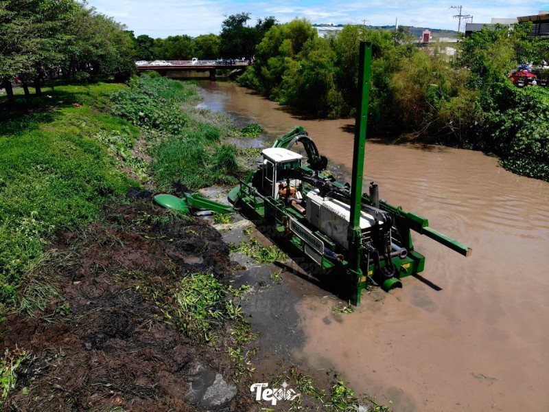 Casi lista segunda etapa de saneamiento del río mololoa