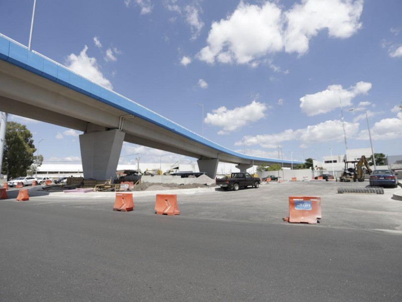 Casi listas las obras complementarias del Viaducto Poniente