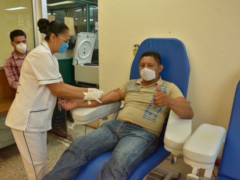 Casi nula donación de sangre en Tapachua
