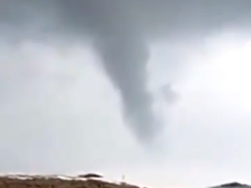 Casi se forma tornado en Pánuco