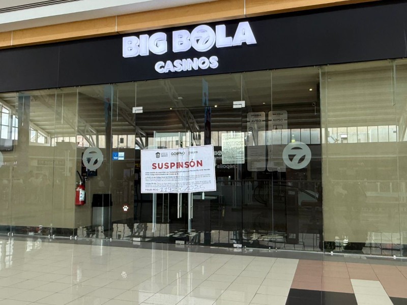 Casino Big Bola de Galerías Metepec clausurado tras muerte de abuelito