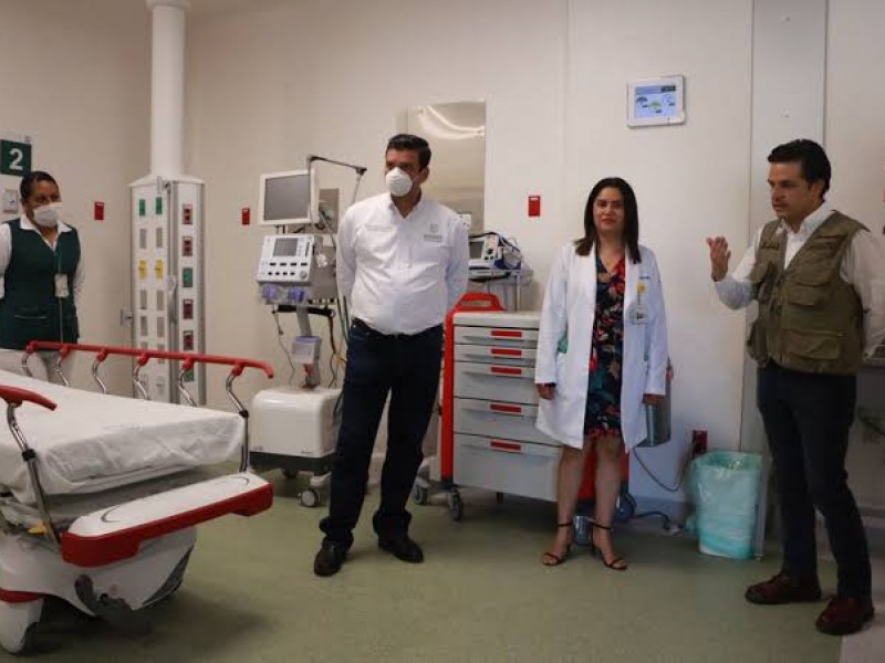 Casos de COVID obligó a la reconversión de hospitales